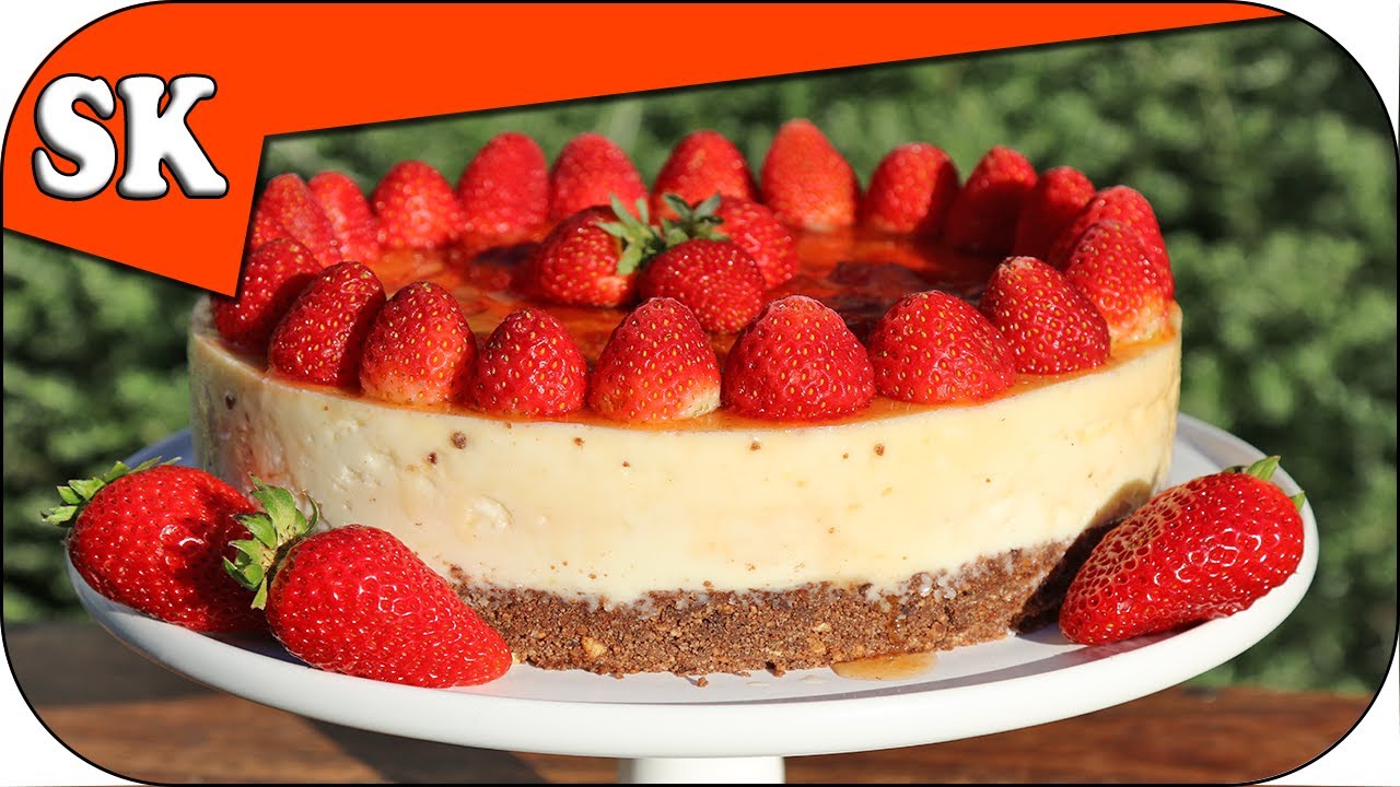 STRAWBERRY CHEESECAKE - No Bake - Mothers Day