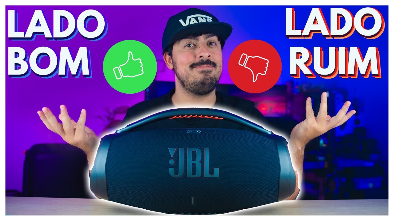 JBL BOOMBOX 3: Tudo o que tem de ERRADO! Pontos POSITIVOS e NEGATIVOS (Opini&atilde;o)
