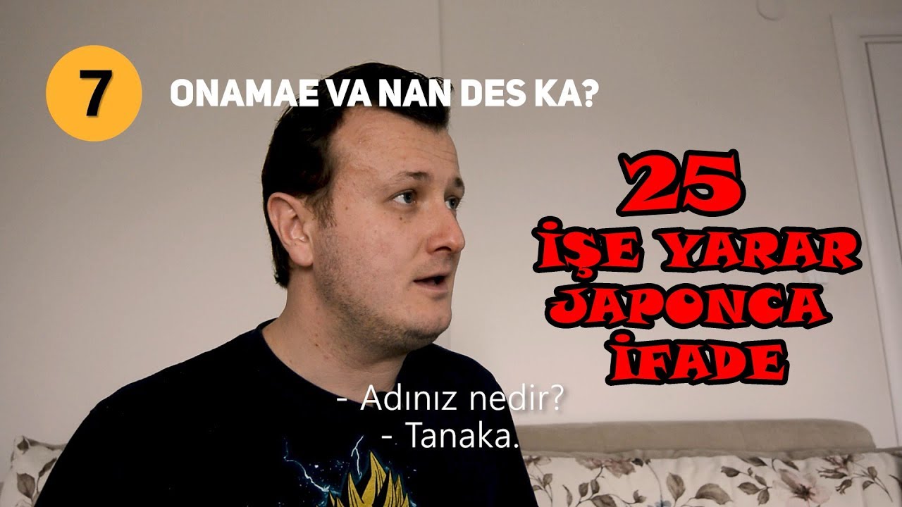 25 İşe Yarar Japonca İfade