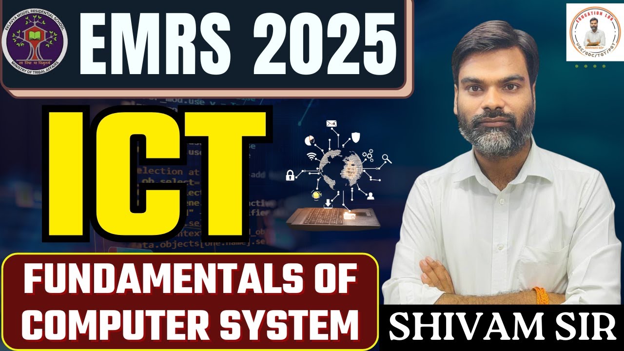 emrs new vacancy 2025 || emrs ict classes 2025 || EMRS Knowledge of ICT : Fundamentals of Computer
