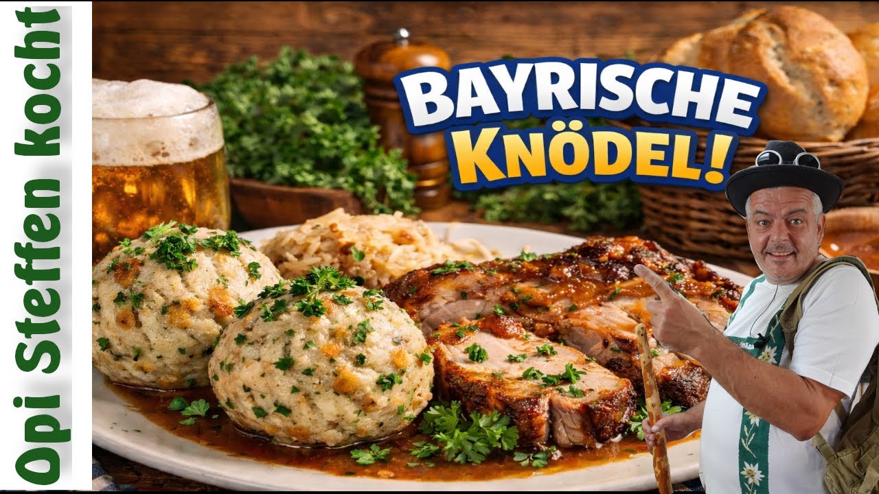 Bayrische Knödel selber machen 🥔🥨 | Originales Rezept wie bei Oma