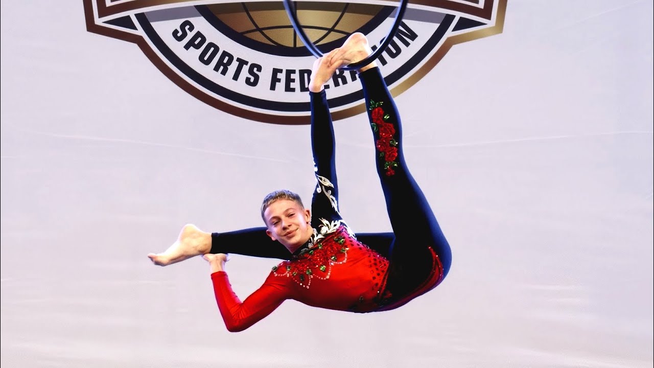 #WPAC2023 🥇 AERIAL HOOP SPORTS JUNIOR - Bartłomiej Ataman - NWR - WINNER