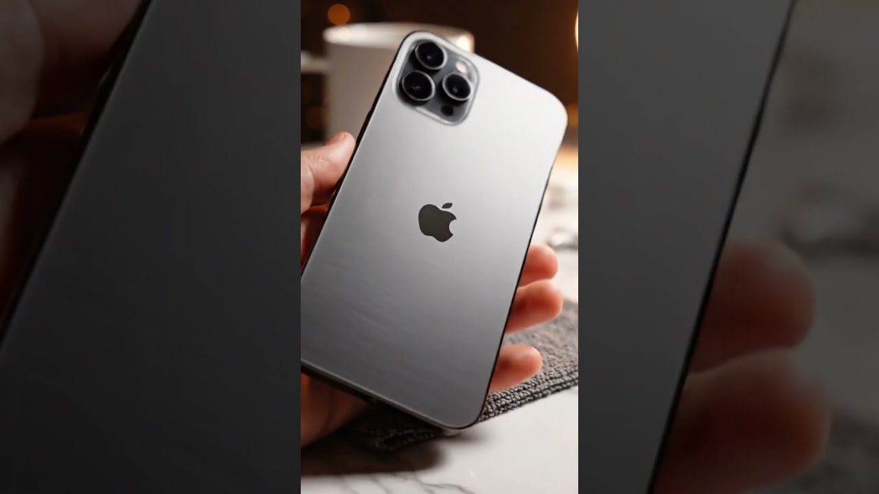 iPhone 12 ASMR — Screen Tapping & Button Clicks | Cozy Macro Close‑Up, Apple 