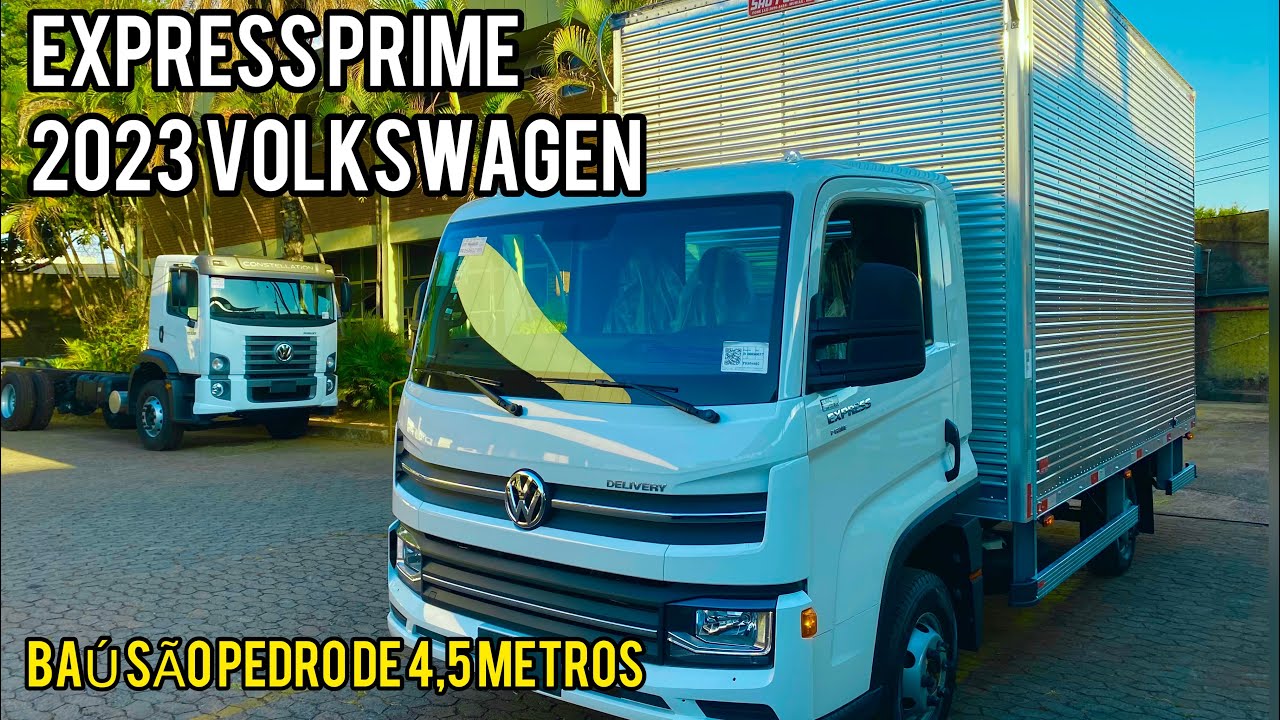 EXPRESS DELIVERY PRIME 2023 VOLKSWAGEN - BAÚ DE 4,5 METROS - SÃO PEDRO