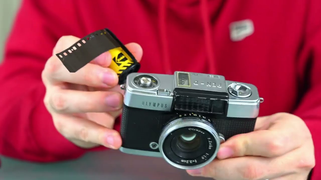 Olympus Pen D - mezzo formato doppio divertimento! Con foto esempio