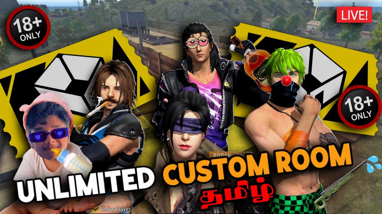 FREE FIRE TAMIL LIVE 🔴SUBSCRIBERS MATCH LIVE 