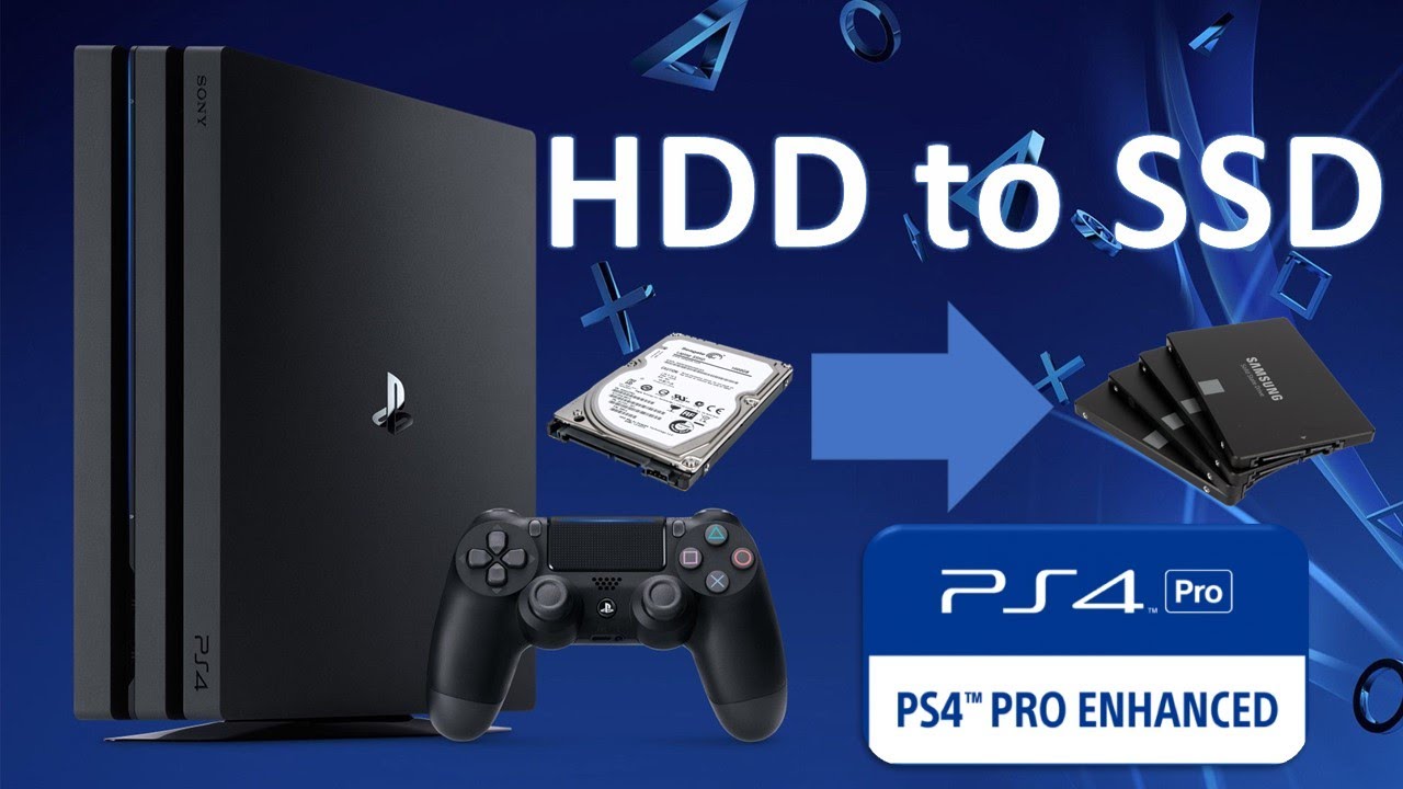 Cambio de disco HHD a SSD en PS4 Pro, re-instalación de sistema. (2023) Proceso y respaldo completo.