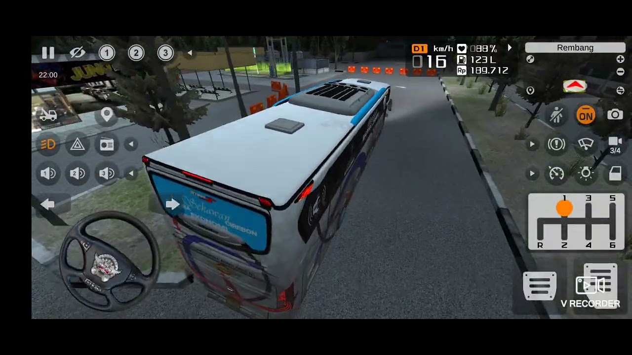 Main game bussid di hari pertama puasa 19 februari 2026 part 1