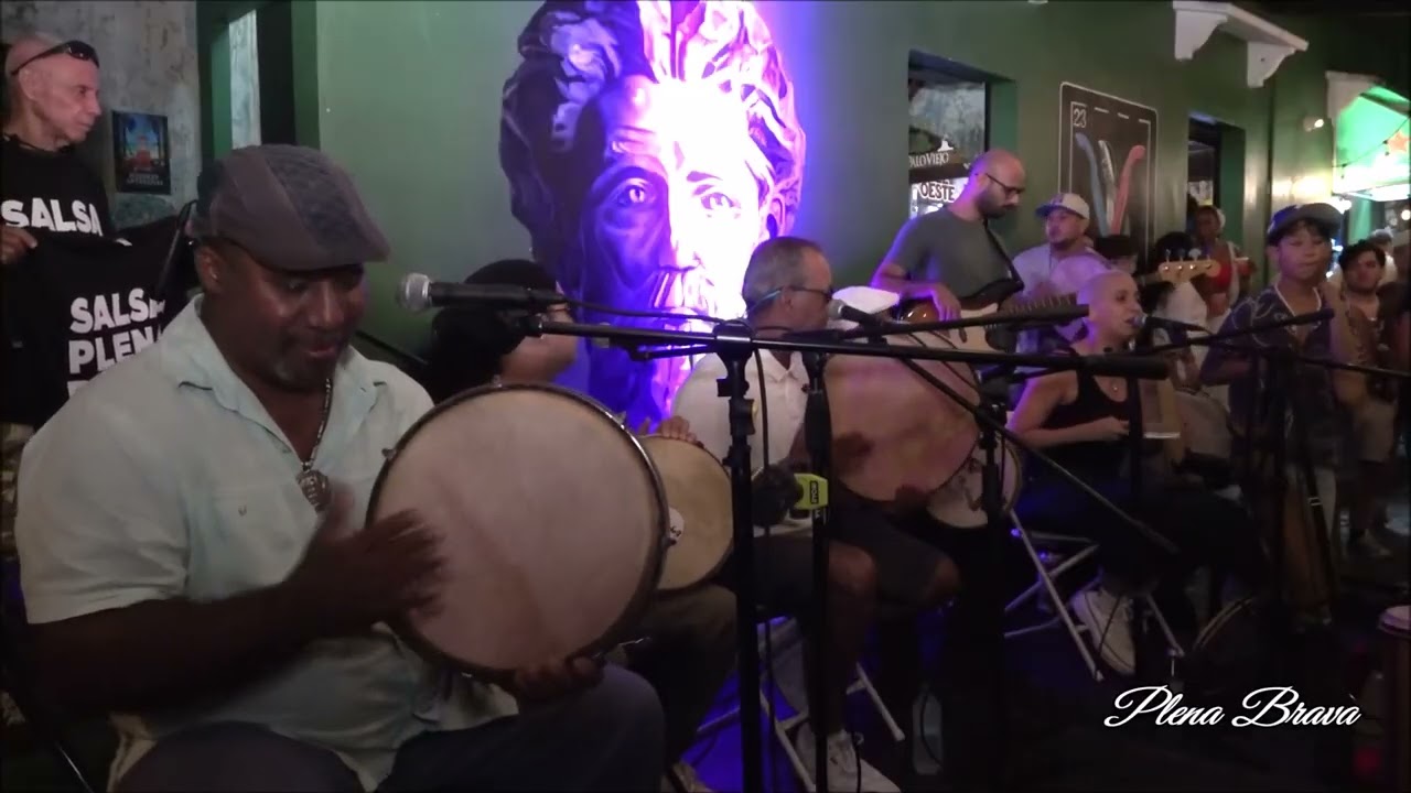 Loco por La Plena Mónica Delgado Lunes de Plena Tito Matos #plena #puertorico #live #video #cultura