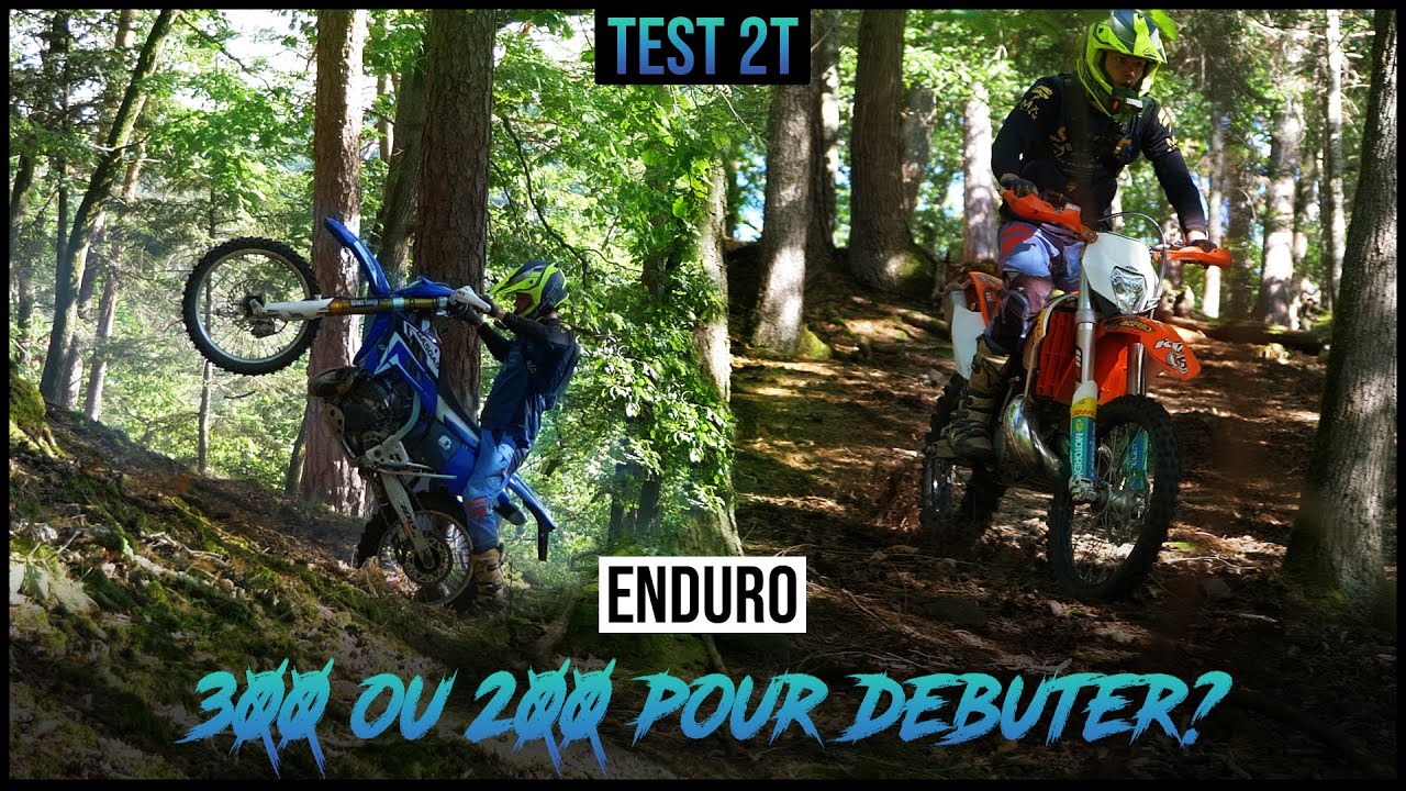 KTM EXC 200 cc ou GASGAS EC 300, quelle cylindrée choisir pour l'enduro ?