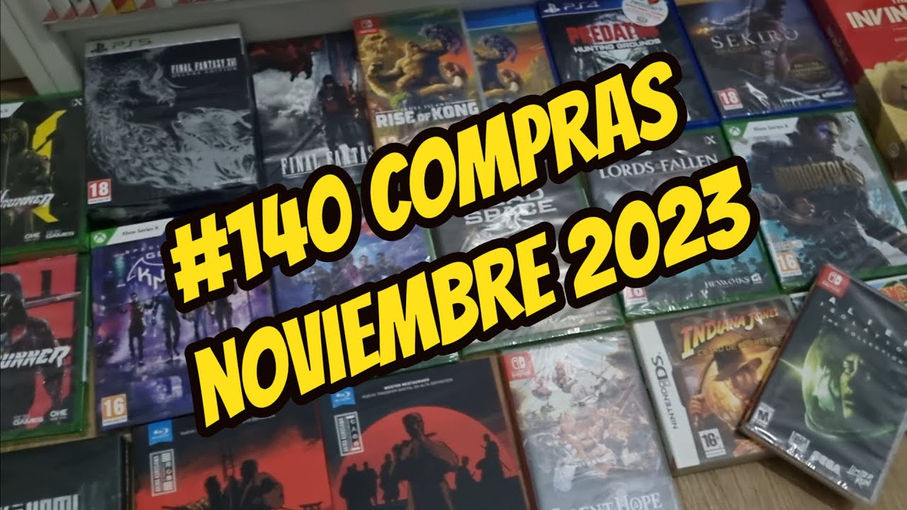 #140 COMPRAS BLACK F. NOVIEMBRE: PS5, SWITCH, SERIES X Y MÁS!
