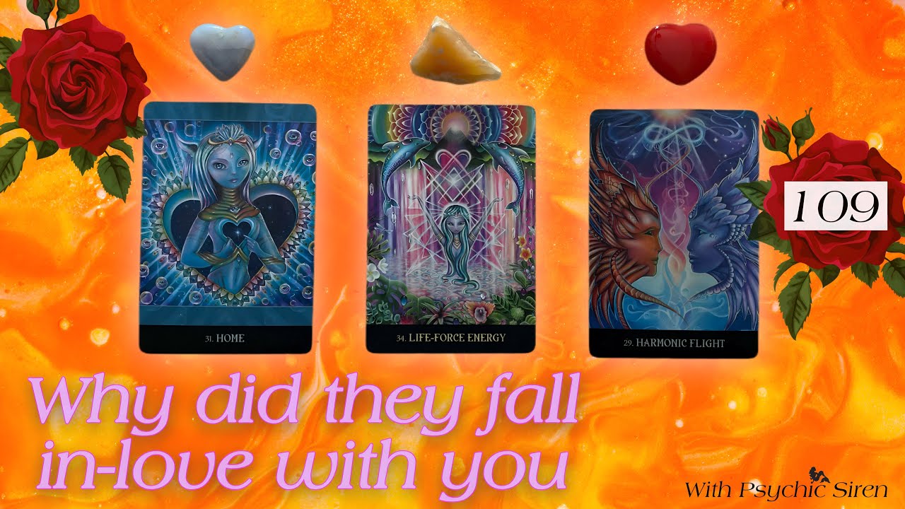 Why Did They Fall In Love With You 🤭😍🥰💋💌 || Pick a Card Reading