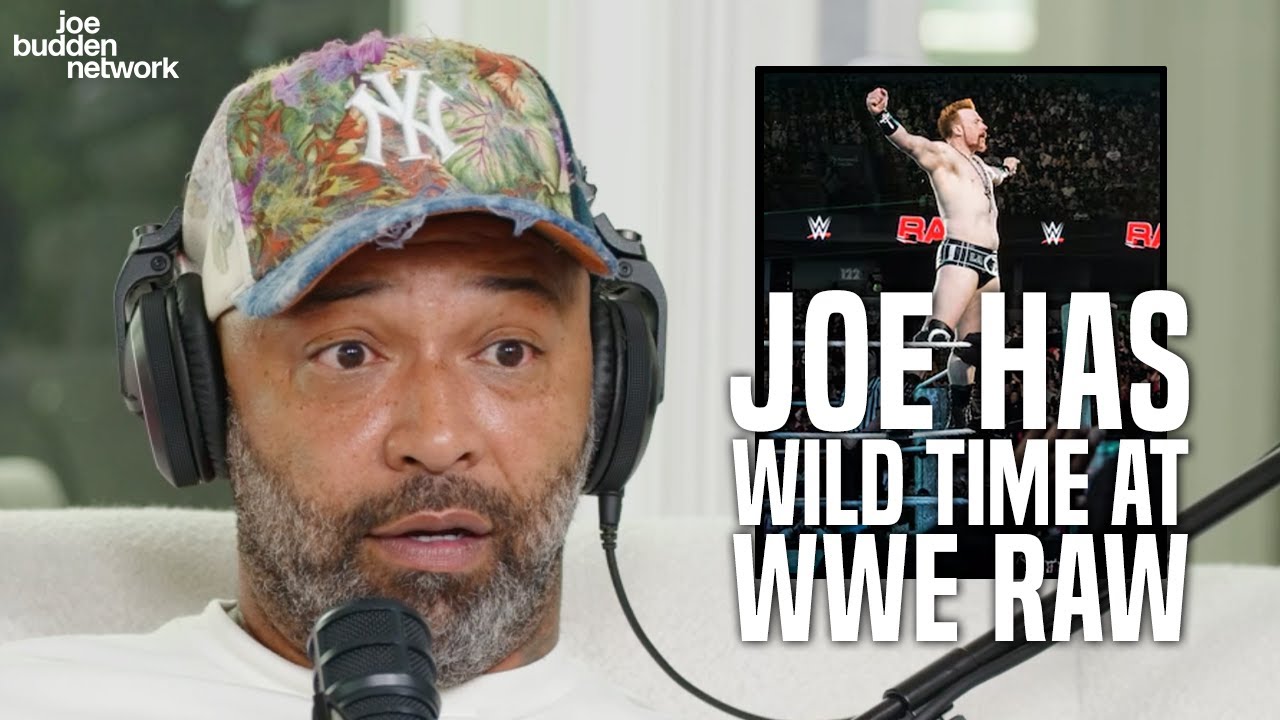 Joe Budden Has Wild Time at WWE Raw: 'What the F**k Is Going On?'