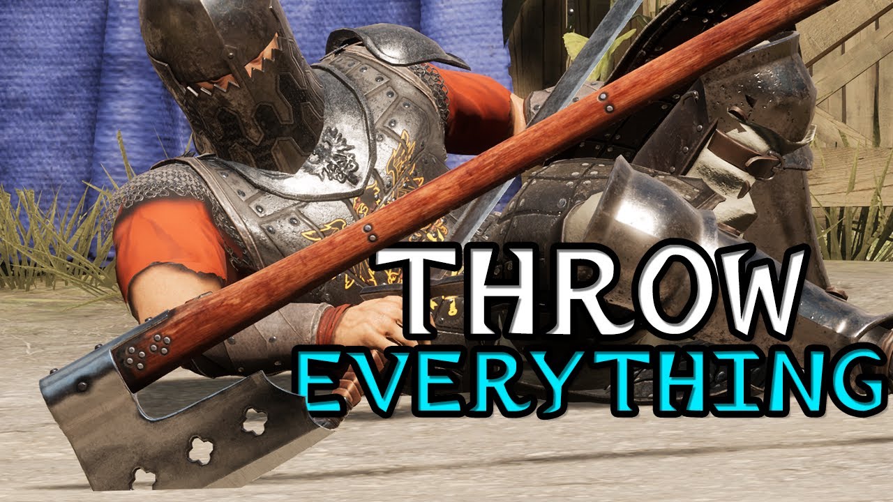 Throwing every weapon I can find | Chivalry 2