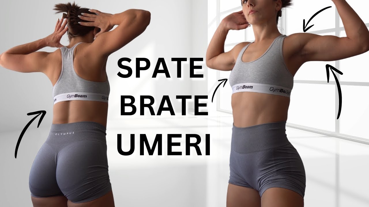 Exercitii Pentru Brate , Spate, Umeri Si Piept Acasa - Antrenament Complet