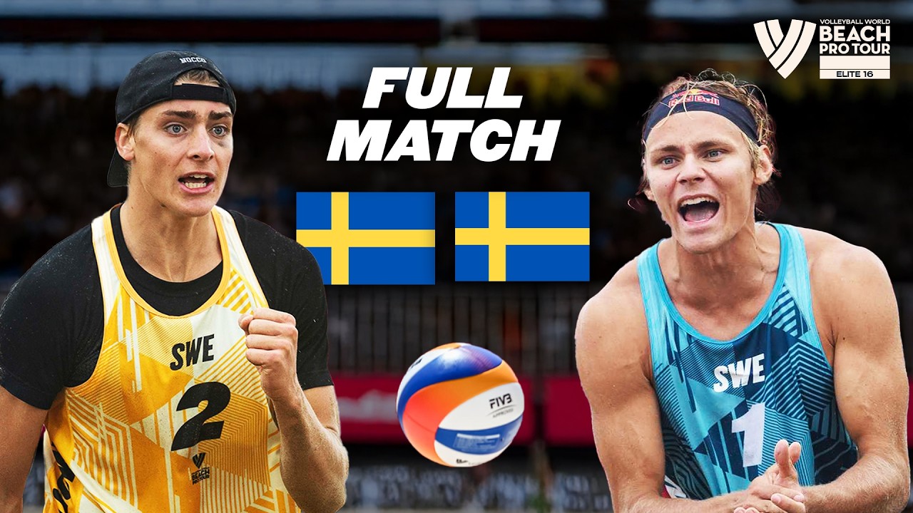 Semi Final - &Aring;hman/Hellvig 🇸🇪 vs. H&ouml;lting Nilsson/Andersson 🇸🇪  | BPT Montreal 2025 - Full Match