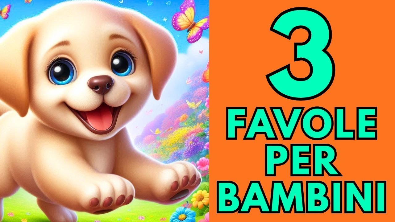 3 FAVOLE PER BAMBINI