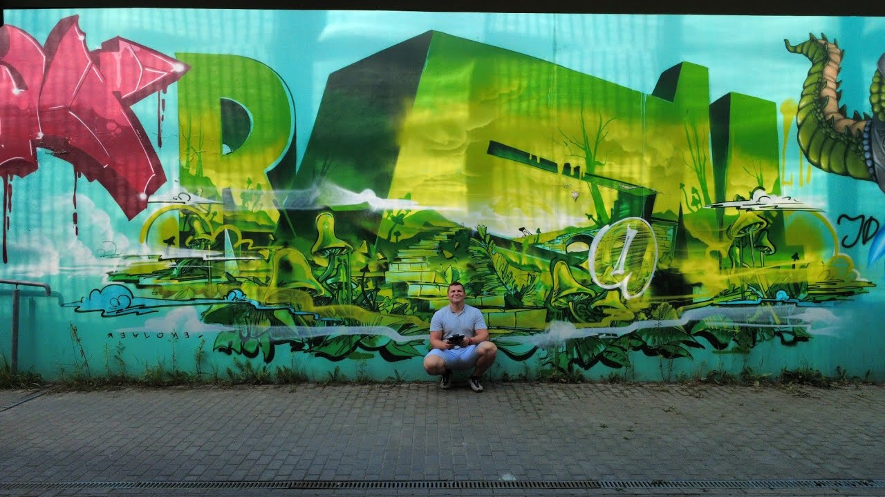 Galeria na Betonie vol. 2 - Tychy | Street Art Drone Flight