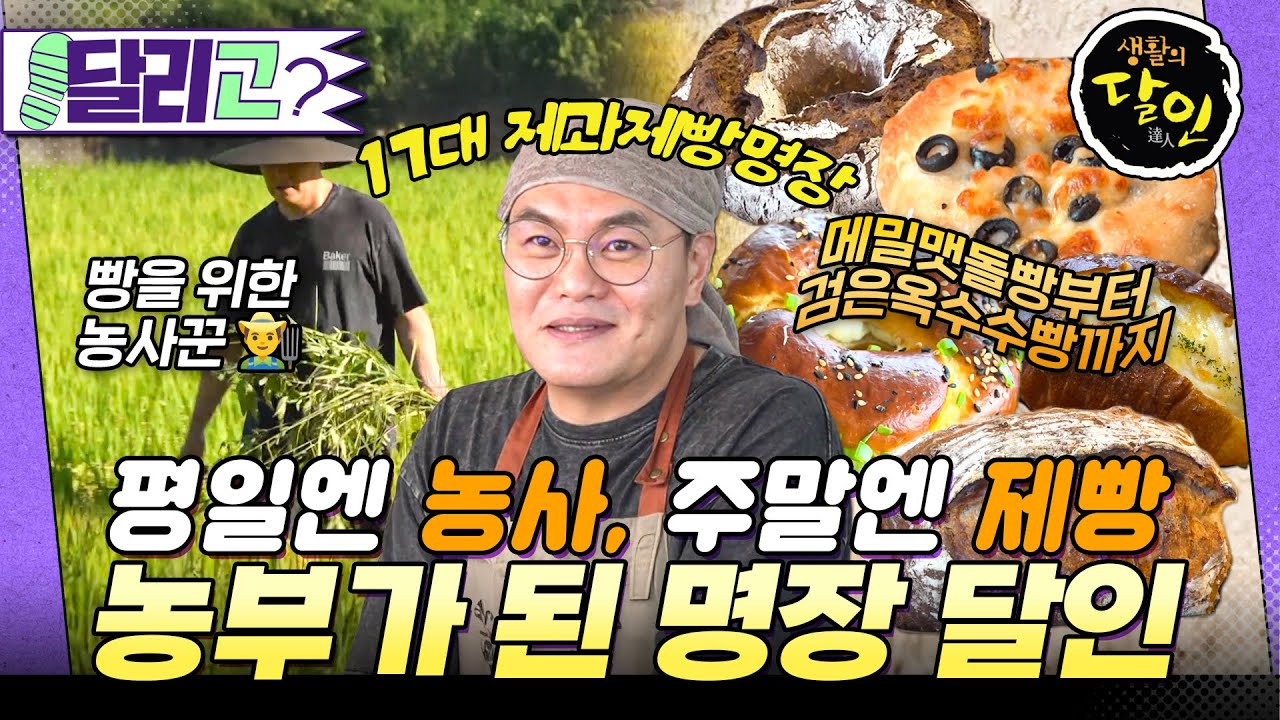 [🏃‍️#달리GO] 경주에서만 맛볼 수 있는✨ 주말 한정🥐 최연소 제빵 명장의 빵집🍞 #생활의달인 #달리 #DALI