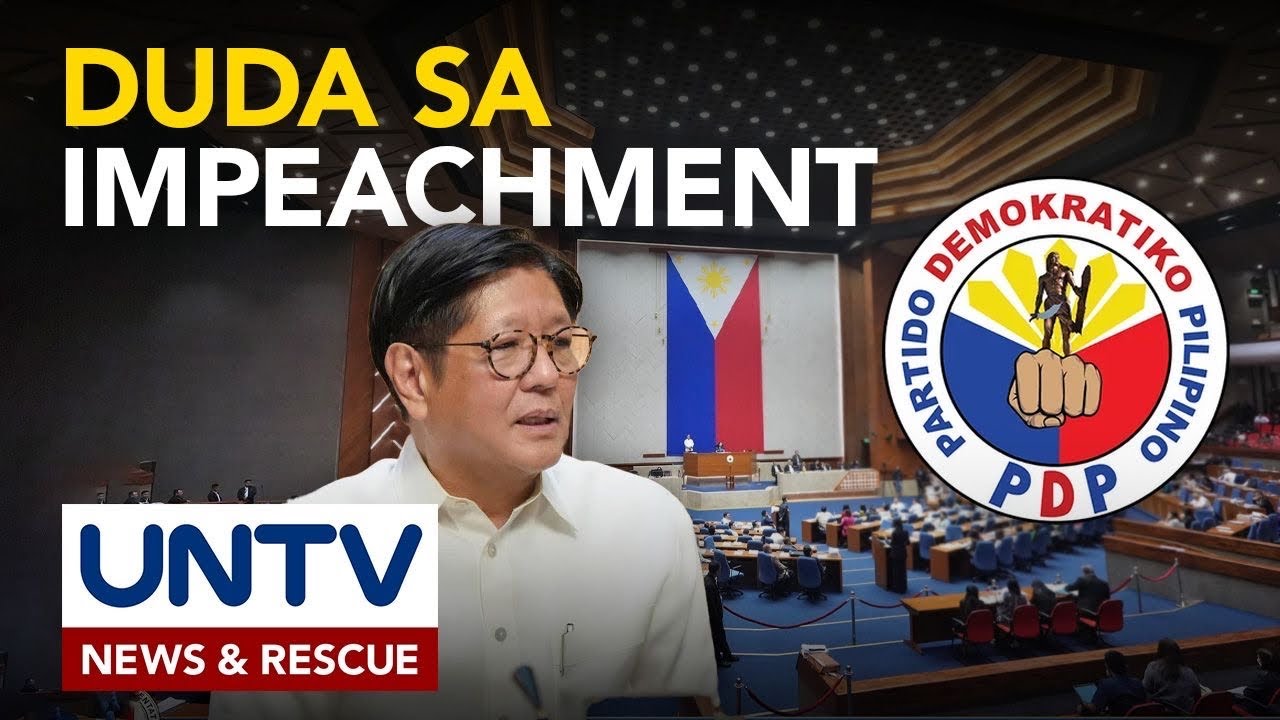 PDP, dudang uusad ang impeachment complaints laban kay PBBM