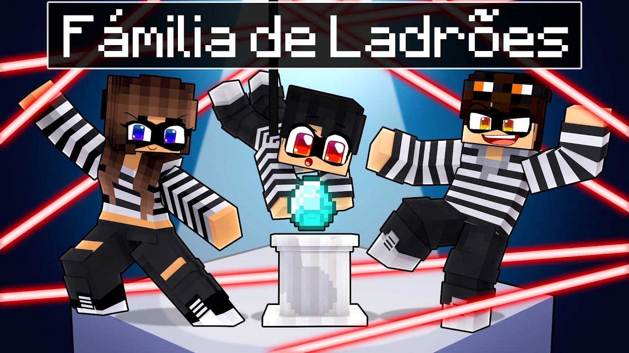 ADOTADO por uma FAMILIA LADÃO no Minecraft