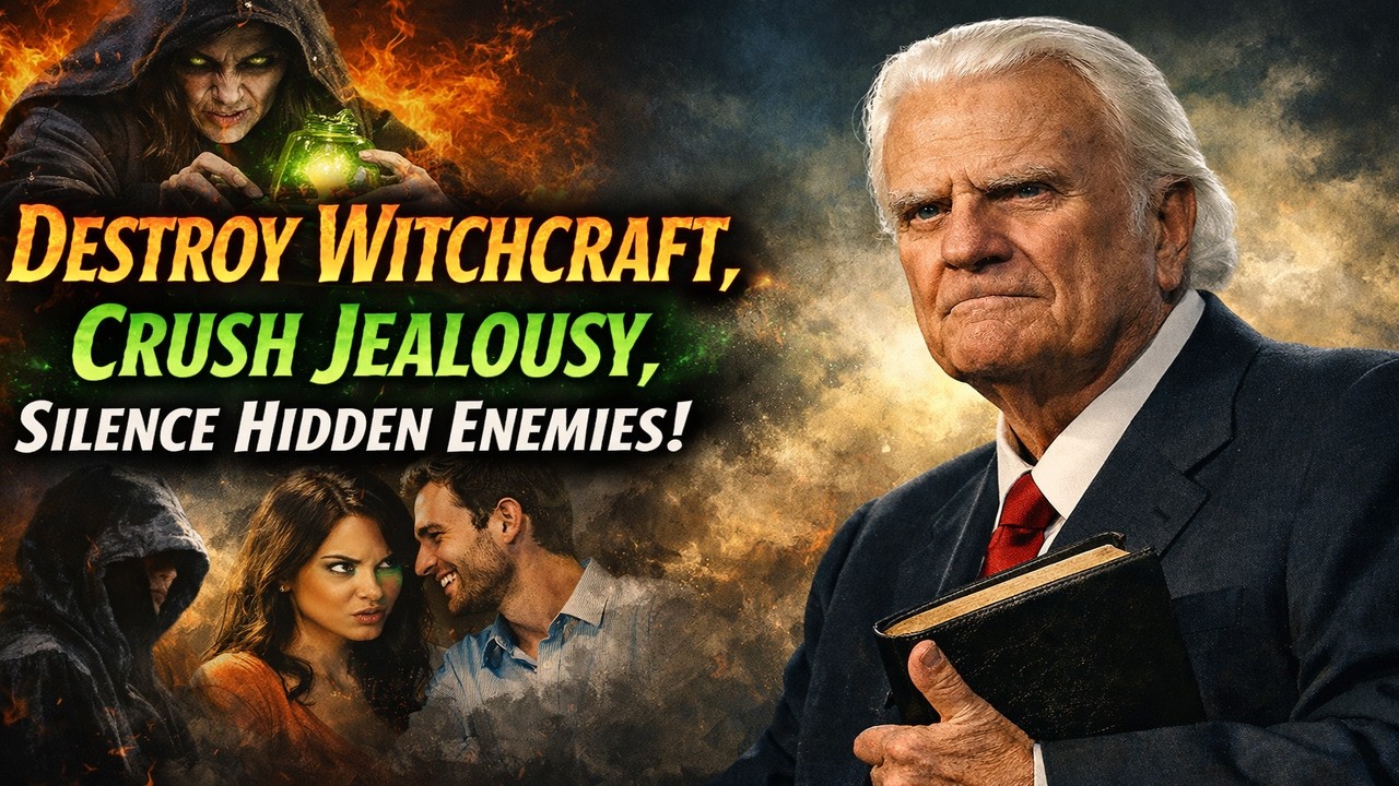 Billy Graham Sermon 2026 ✝️Destroy Witchcraft, Crush Jealousy, Silence Hidden Enemies!