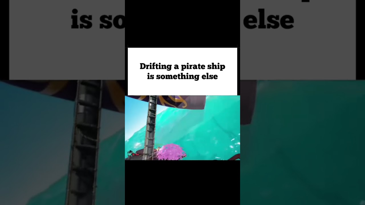 Drifting a Pirate Ship Like a Pro 🏴&zwj;☠️🔥 #shorts