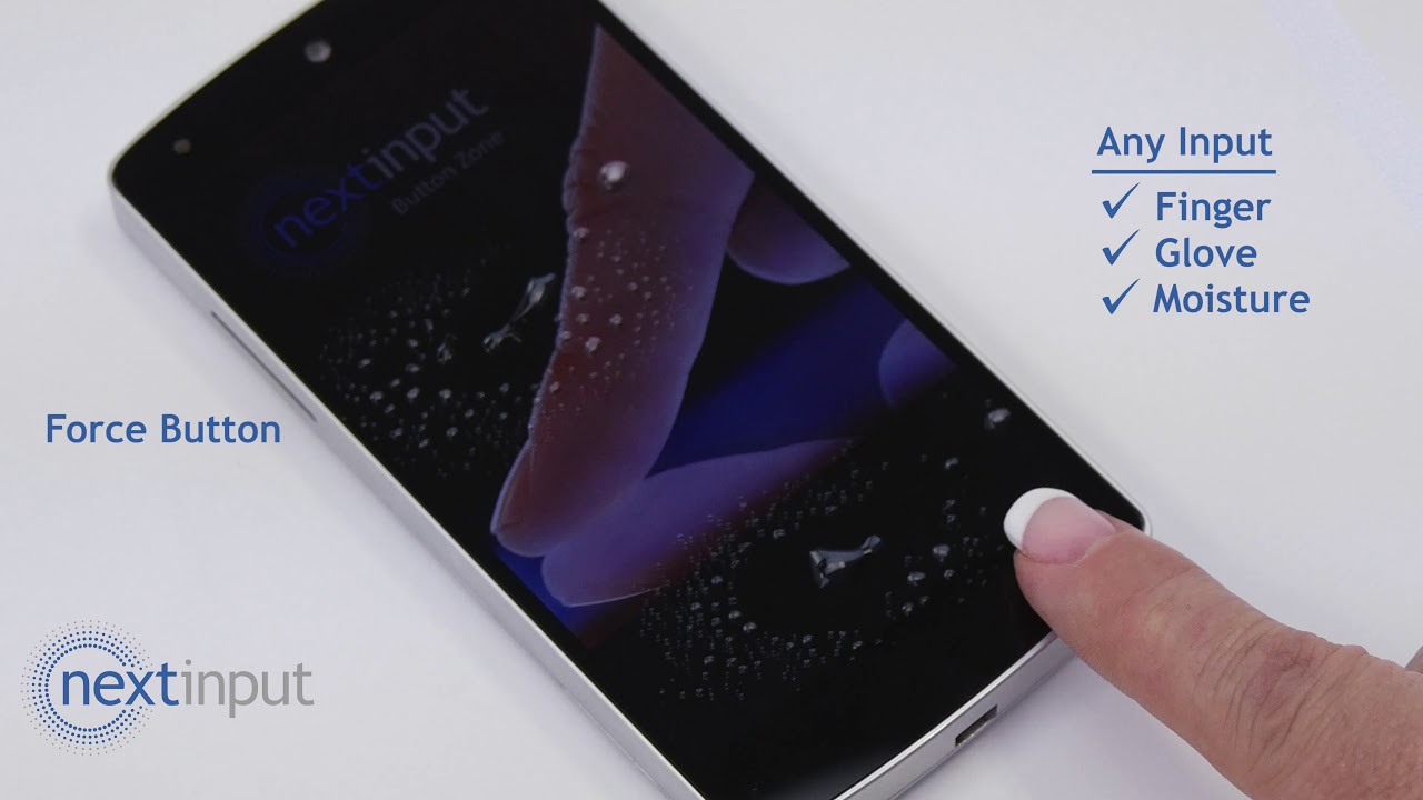 NextInput Force Sensor | Phone Application