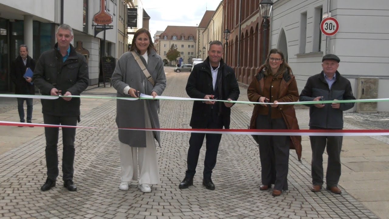 Peter-Breuer-Stra&szlig;e in Zwickaus Innenstadt wieder freigegeben!