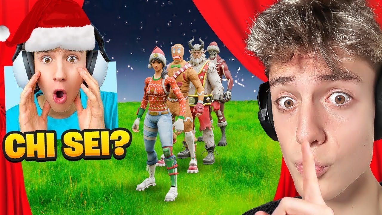 Mi INFILTRO e VINCO la SFILATA di NATALE su Fortnite!