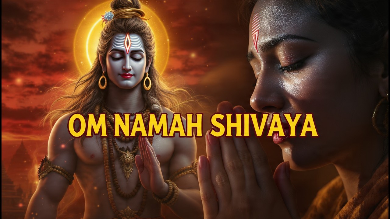 OM NAMAH SHIVAYA 🔥 Powerful Shiva Mantra | Destroy Fear & Negative Energy