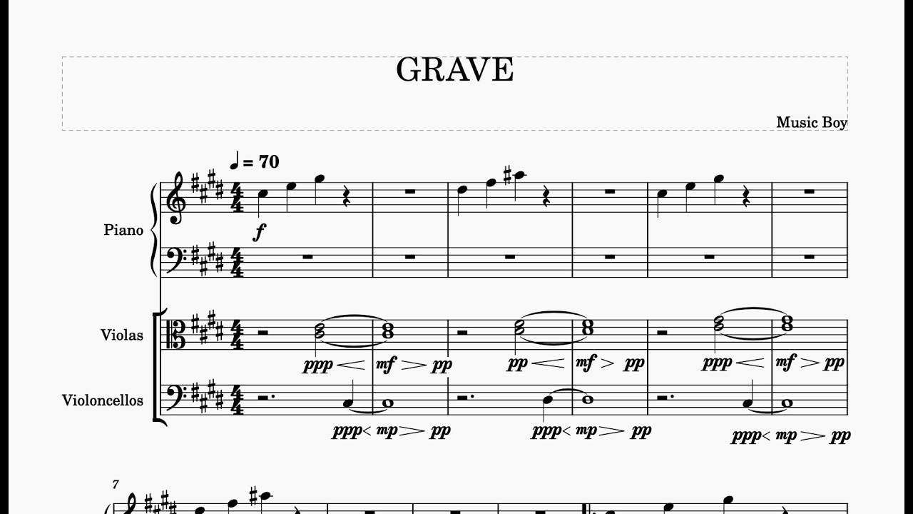 GRAVE: By MusicBoy