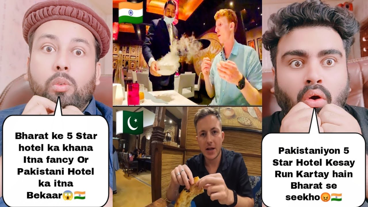 Indian 5 Star Hotel Food Vs Pakistani 5 Star Hotel Food | Pakistani Reaction