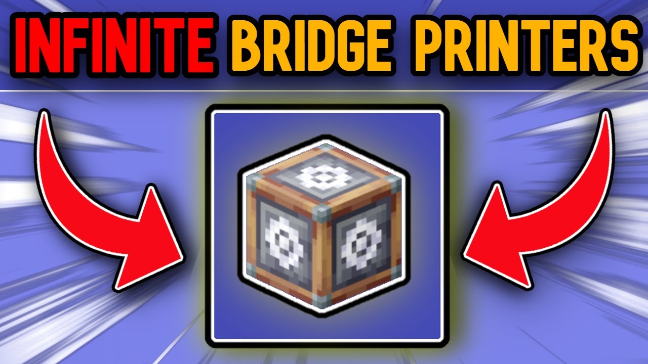 THIS *OP GLITCH* Gives YOU INFINITE BRIDGE PRINTERS 😱 (Roblox Bedwars)