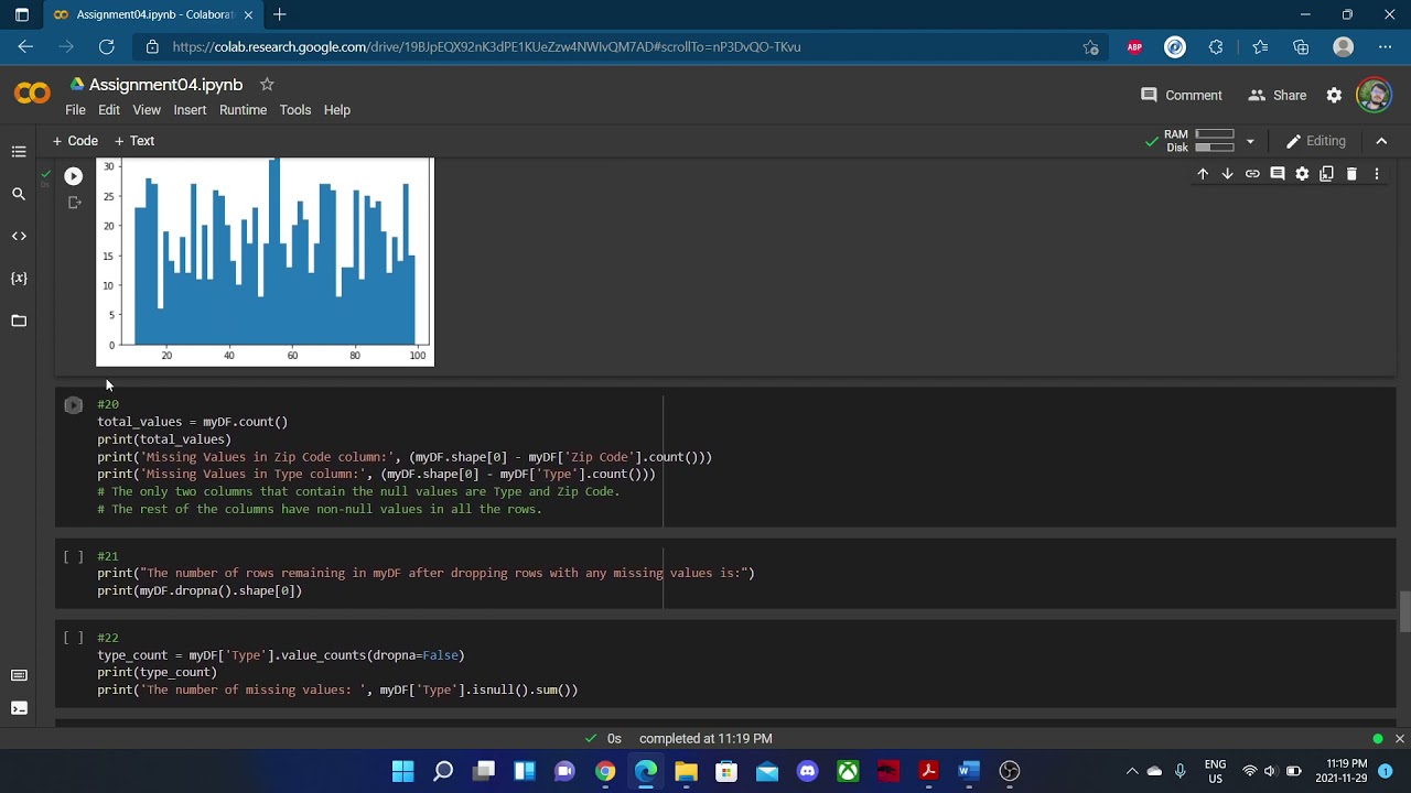 COMP 3122 | Assignment 04 Submission | Applied Data Science | 101236674