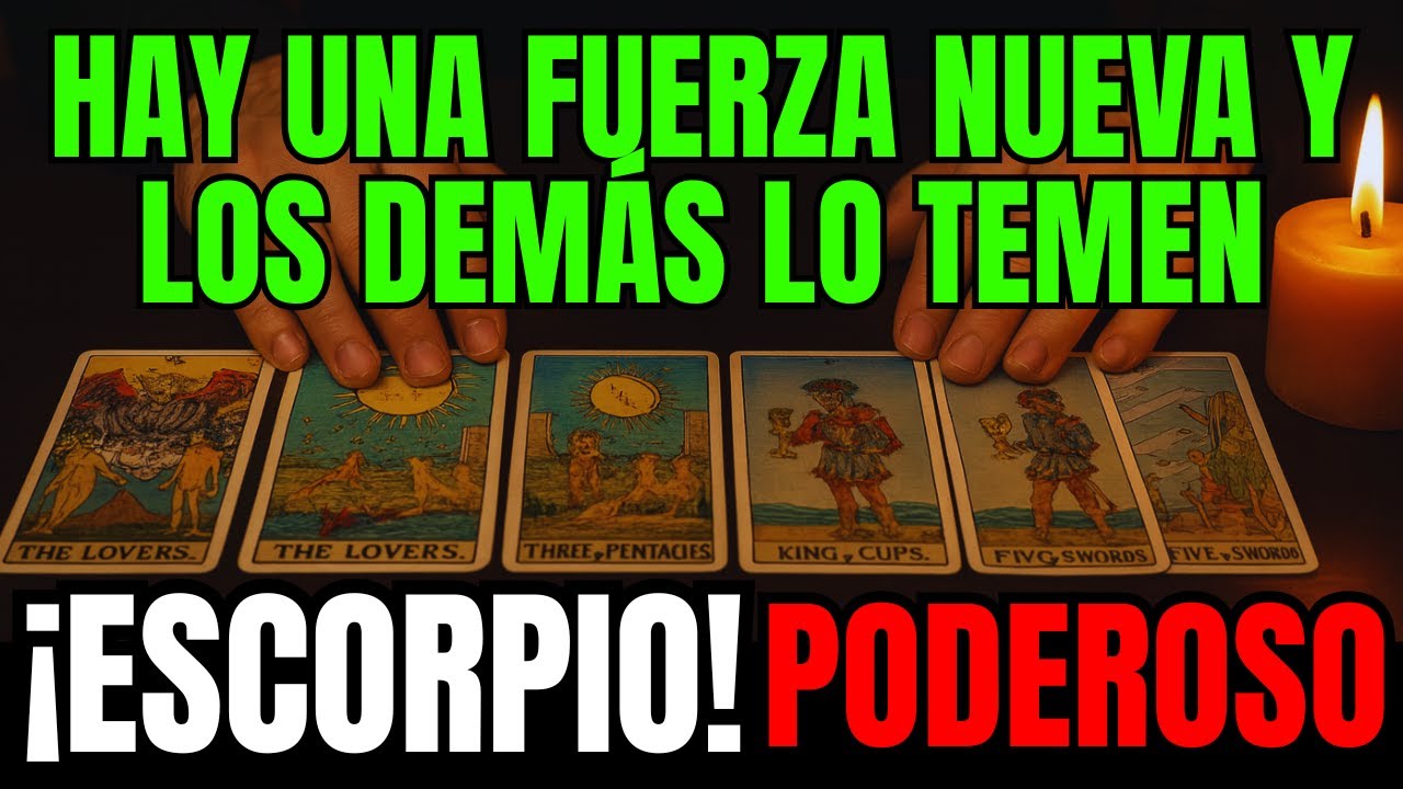 ESCORPIO ♏‼️ ¿POR QUÉ TODOS TE MIRAN DIFERENTE? 🔥 LA RESPUESTA TE SORPRENDE ⚡