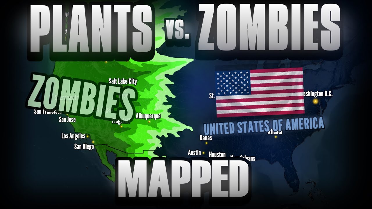 Plants vs. Zombies: MAPPED (160 BC - 2009)
