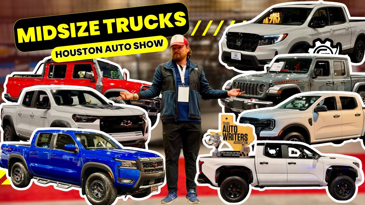 Every Midsize Pickup Truck at the 2026 Houston Auto Show