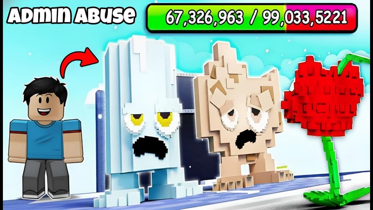 INSANE CHRISTMAS ADMIN ABUSE in Plants vs Brainrots Part - 2