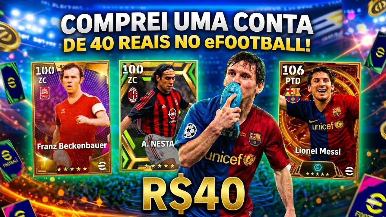 COMPREI UMA CONTA DE 40 REAIS VALEU A PENA?