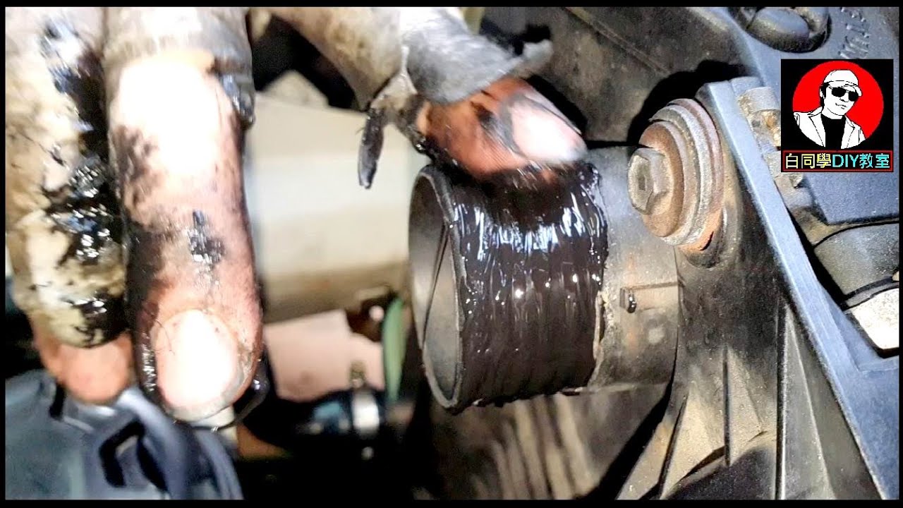 汽車水箱上下水管安裝【BMW water tank water pipe installation】E36 DIY M42白同學敞篷翻新EP40