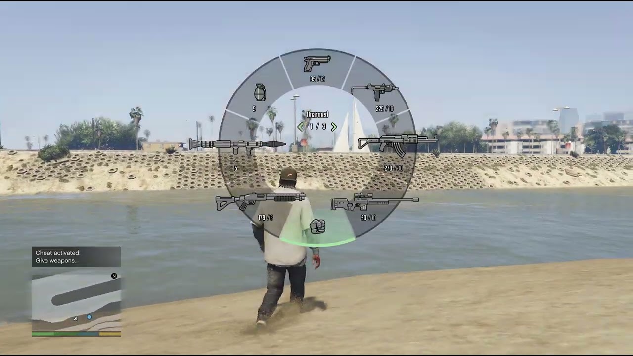 GTA 5 during the mission father son