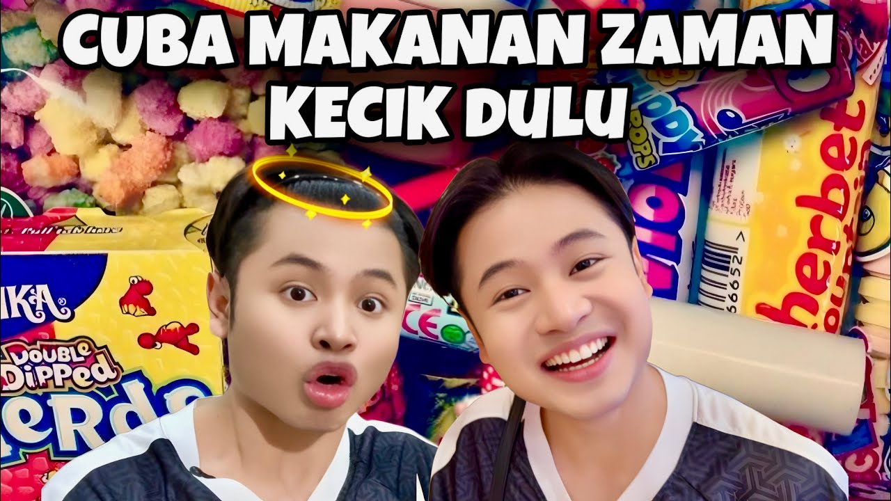 CUBA MAKANAN ZAMAN2 KECIK DULU🫣!!| WUJUD LAGI BENDA NI 😰😨 
