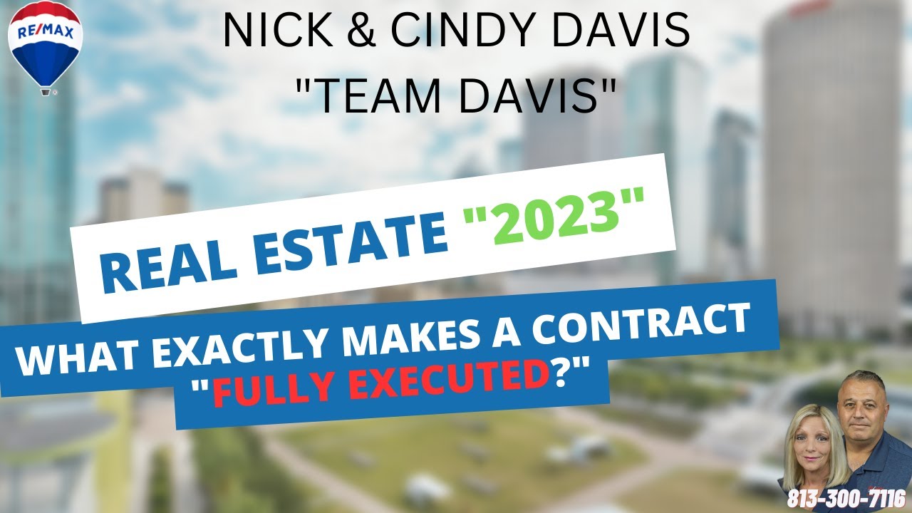 What Makes a Contract Fully Executed?