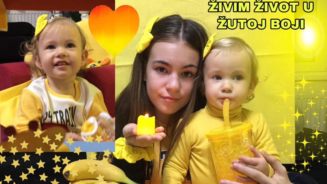 24H ZIVIM ZIVOT U ZUTOJ BOJI SA INOM!