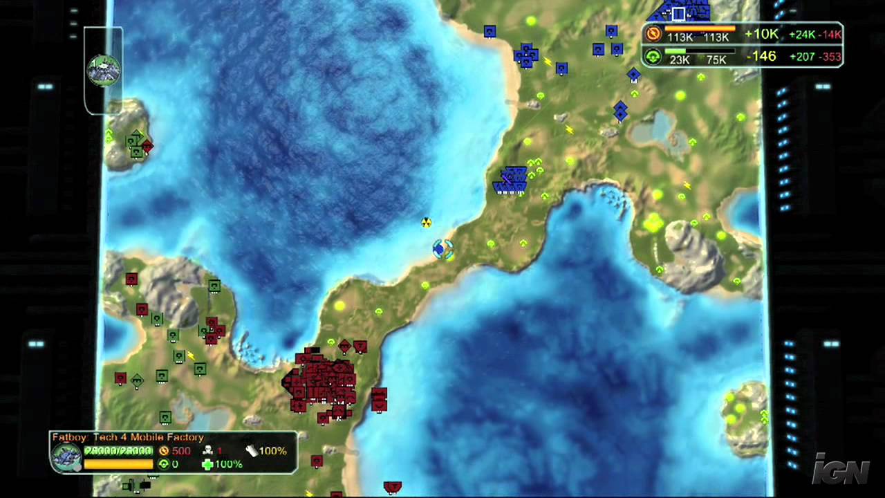 Supreme Commander Xbox 360 Gameplay - GDC Gameplay 5 (HD)