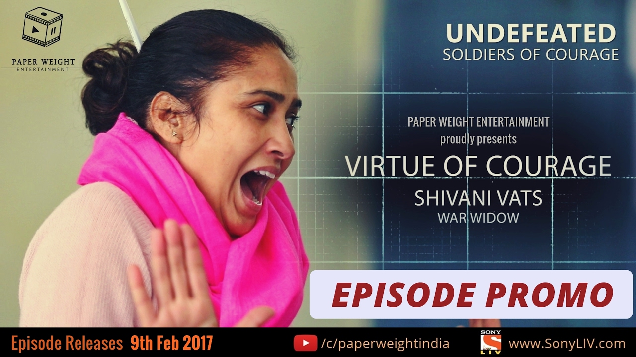 Promo - Undefeated E02: Virtue of Courage - Mrs Shivani Vats | #PWE Originals