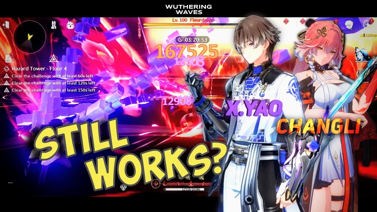 I Tried CHANGLI YAO and it BROKE the Last 2 TOWERS | Wuthering Waves MOBILE 