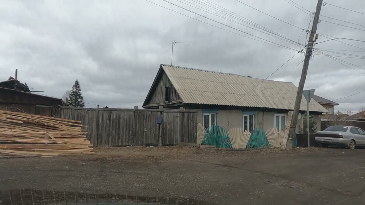 деревня Бугачево, Красноярский край апрель 2025г.