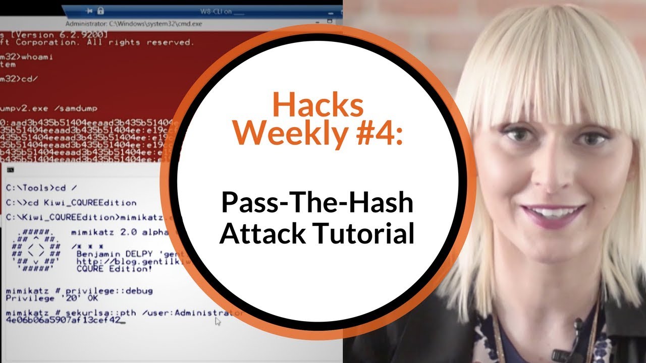 Hacks Weekly #4: Pass The Hash Attack Tutorial